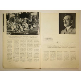 Nazi International Magazine Freus und Arbeit - Friends and Joy Heft 1, 1. januari 1936. Espenlaub militaria